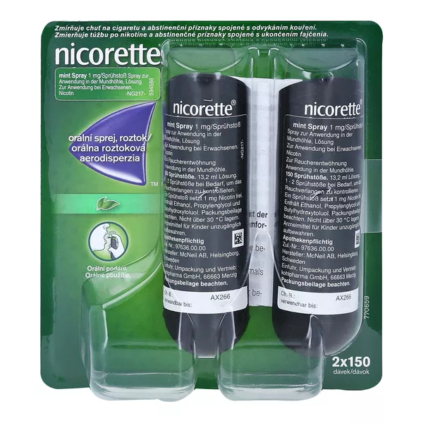 Nicorette Mint Spray 1 mg (Reimport)