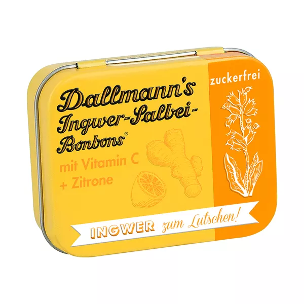 Dallmann's Ingwer Salbei Bonbons o.Z.in 46 g
