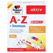 Doppelherz A-Z + Immun DIRECT 20 St