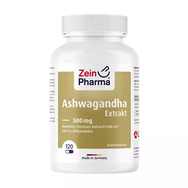 Ashwagandha Extrakt 500 mg 120 St