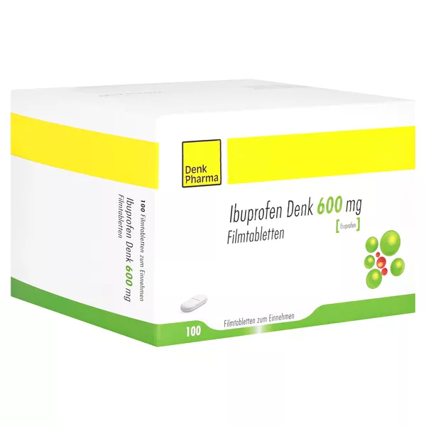 Ibuprofen Denk 600 mg Filmtabletten 100 St