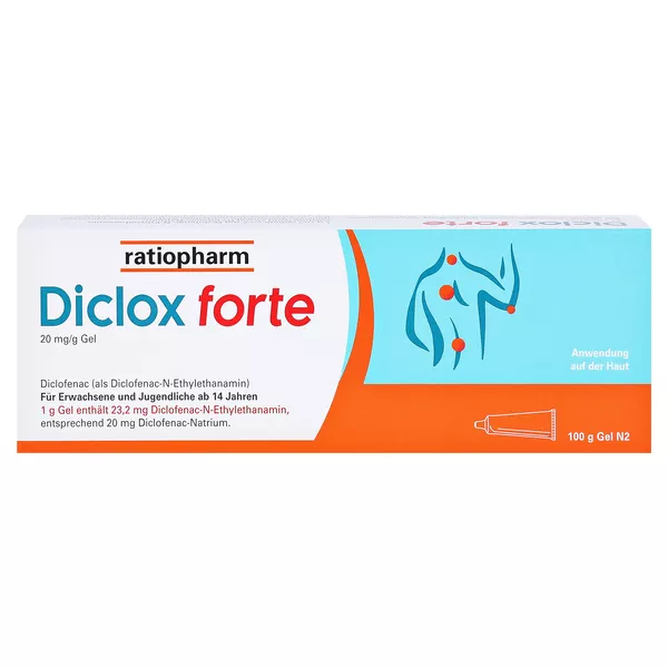 Diclox Forte Schmerzgel 100 g