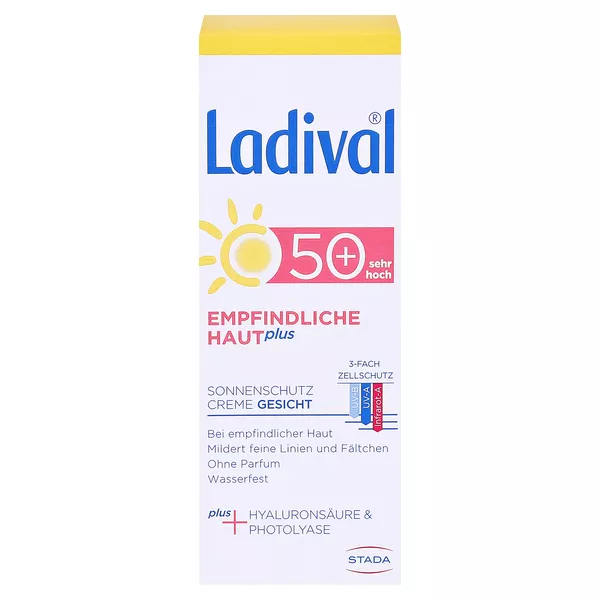 Ladival empfindliche Haut PLUS Creme Gesicht LSF 50+ 50 ml