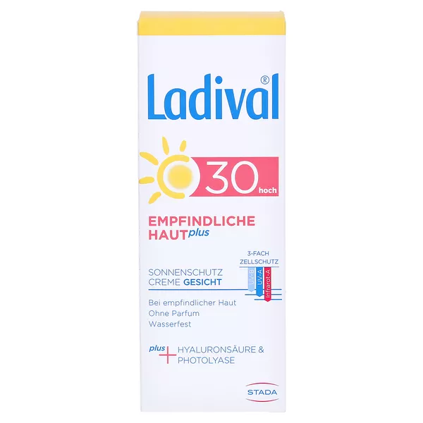 Ladival empfindliche Haut PLUS Creme für Gesicht LSF 30 50 ml