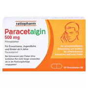 Paracetalgin 500 mg Filmtabletten, 20 St.