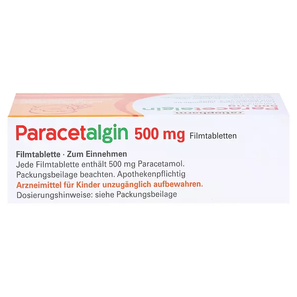 Paracetalgin 500 mg Filmtabletten, 20 St.