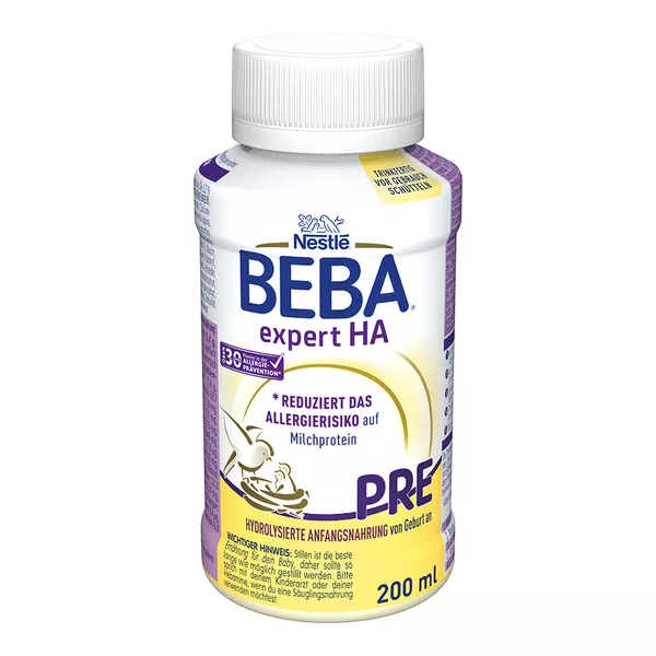 Nestlé BEBA EXPERT HA PRE, 6 x 200 ml