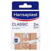 Hansaplast Classic Pflaster 6 cmx2 m, 1 St.