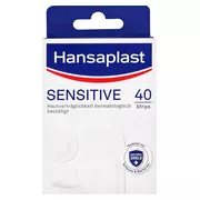 Hansaplast Sensitive Pflast.hypoallergen 40 St