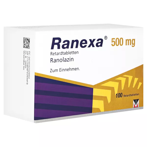 Ranexa 500 mg Retardtabletten 100 St