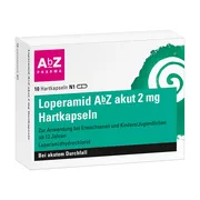 Produktabbildung: Loperamid AbZ akut 2 mg 10 St