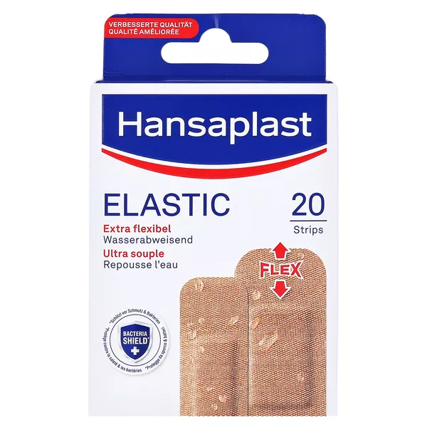 Hansaplast Elastic Pflasterstrips, 20 St.