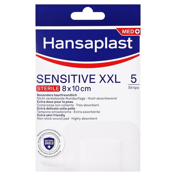 Hansaplast Sensitive XXL 5 St