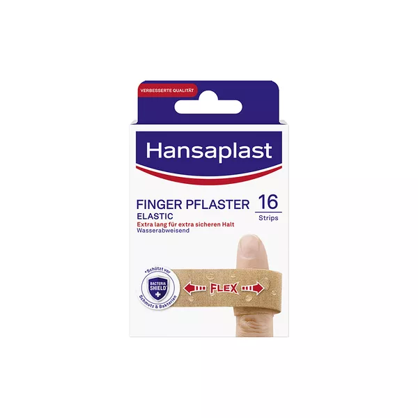 Hansaplast Elastic Finger Pflasterstrips 16 St