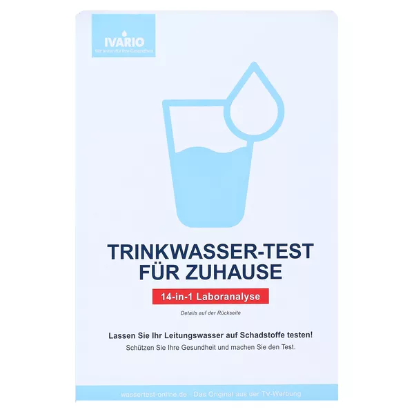 Ivario Trinkwasser-test Schadstoffanalys 1 St
