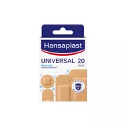 Hansaplast Universal Pflasterstrips wass 20 St