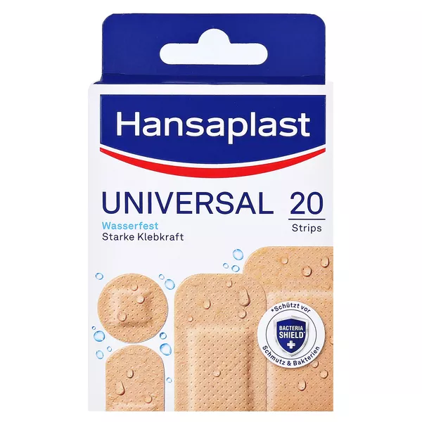 Hansaplast Universal Pflasterstrips wass 20 St
