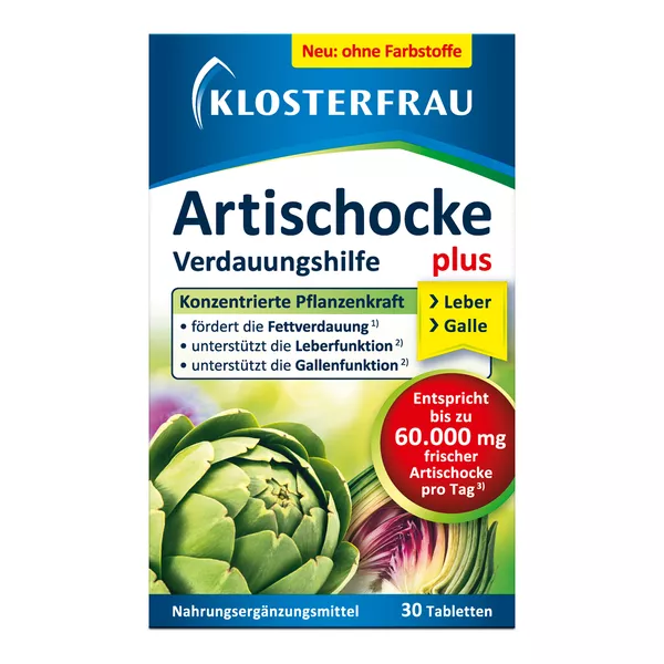 Klosterfrau Artischocke plus Tabletten 30 St