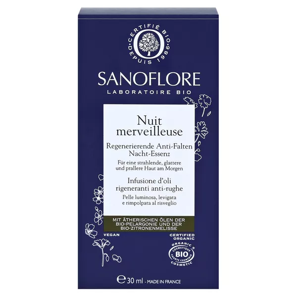Sanoflore Essence Merveilleuse Anti-Age Nachtserum 30 ml