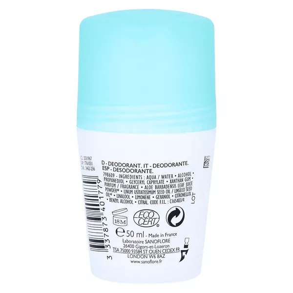 Sanoflore Deodorant Purete de Lin 50 ml