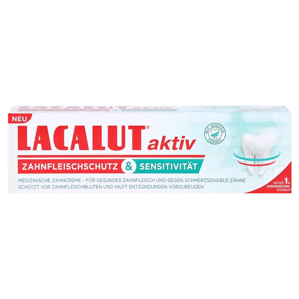Lacalut Aktiv Zahnfleischschutz & Sensit 75 ml