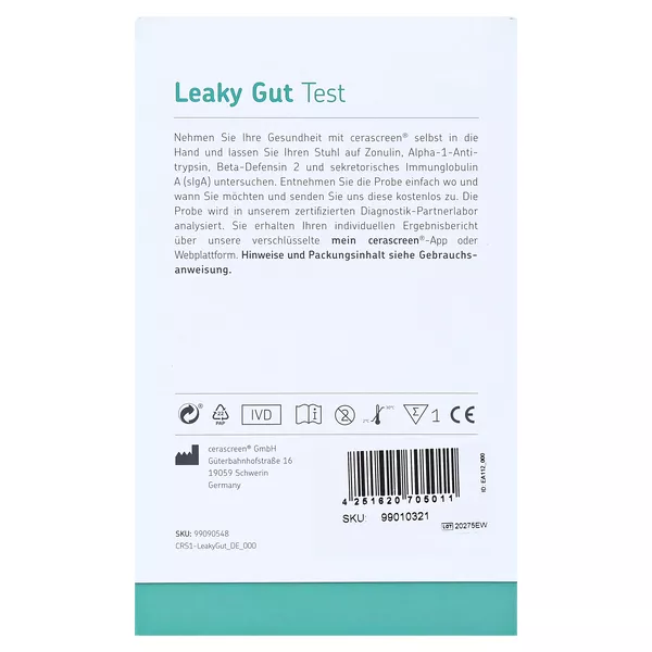 cerascreen Leaky Gut Test 1 St