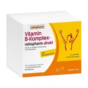 Vitamin B-komplex-ratiopharm Direkt Pulver 40 St