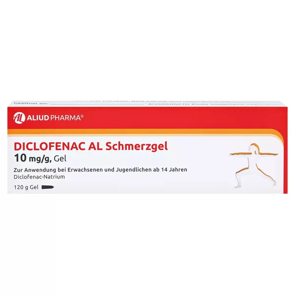 Diclofenac AL Schmerzgel 10 mg / g Gel 120 g