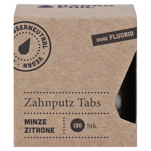 hydrophil Zahnputz Tabs Minze Zitrone 130 St