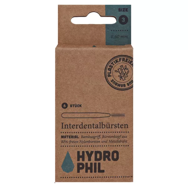 hydrophil Interdental-B�rste 0,60mm // ISO 3 6 St