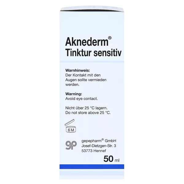 Aknederm Tinktur Sensitiv 50 ml