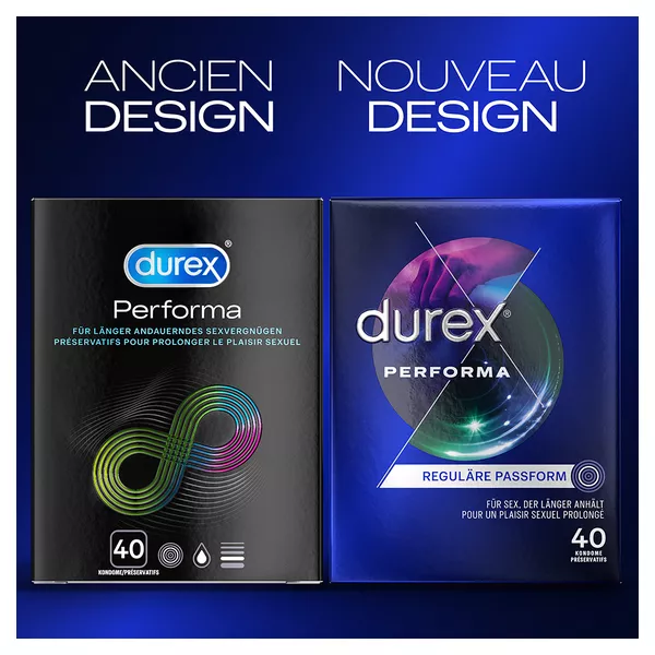 DUREX Performa Kondome, 40 St.