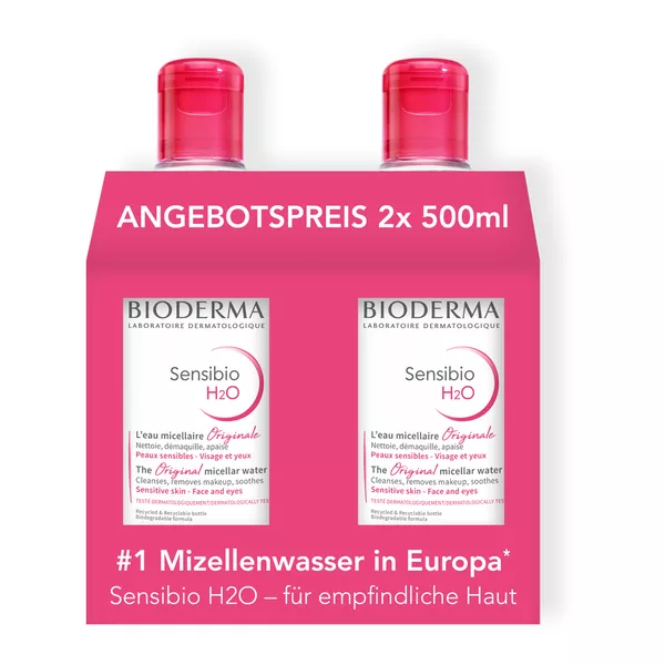Bioderma Sensibio H2o Duo 2X500 ml