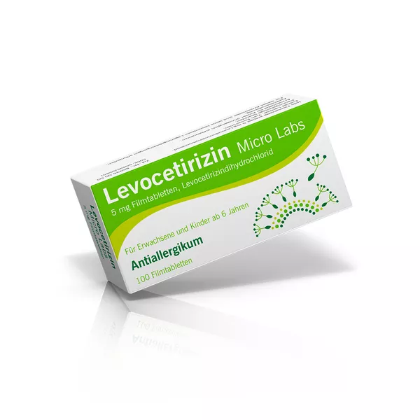 Levocetirizin Micro Labs 5 Mg Filmtabletten 100 St