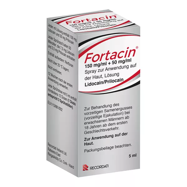 Fortacin 150mg/ml + 50 mg/ml Spray, 5 ml