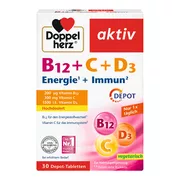 Doppelherz B12 + C + D3 Depot 30 St