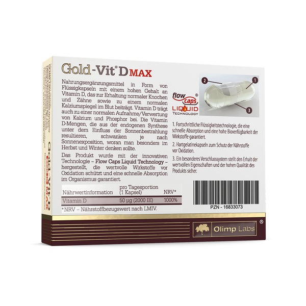 Gold-Vit D MAX 30 30 St
