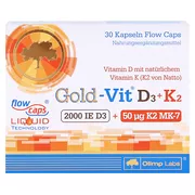 Gold-Vit D3+K2 2000 IU 30 St