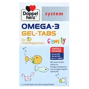 Doppelherz system Omega-3 Gel-Tabs family 120 St