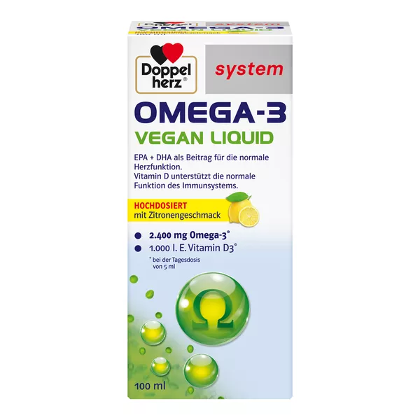 Doppelherz system Omega-3 vegan Algenöl 100 ml