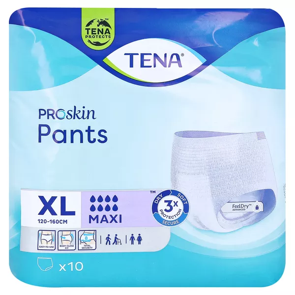 TENA Pants Maxi XL bei Inkontinenz 4X10 St