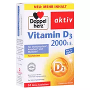 Doppelherz Vitamin D3 2000 I.E. Tablette 50 St