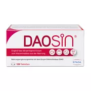 Produktabbildung: Daosin Tabletten zur Unterstützung des Histaminabbaus