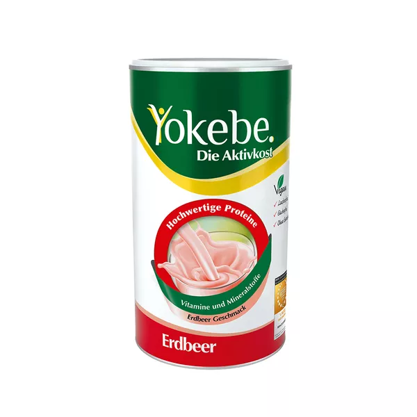 Yokebe Erdbeer Lactosefrei Pulver