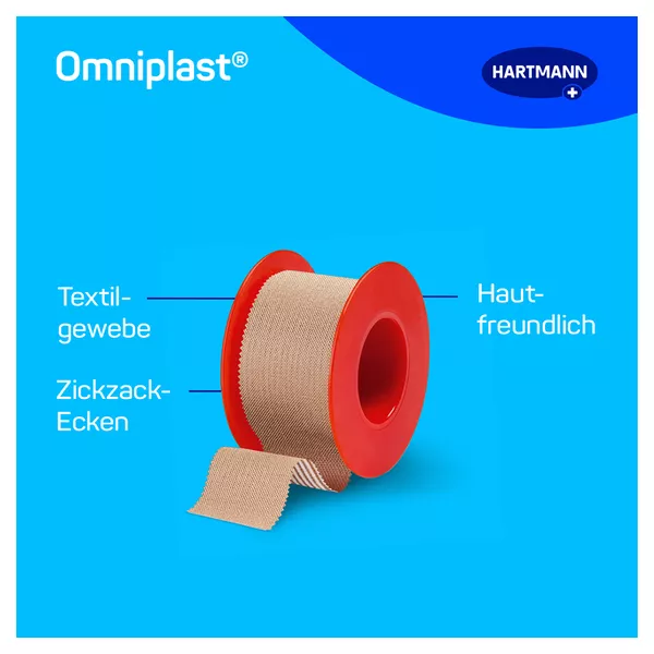 Omniplast Fixierpflaster Textilgew.2,5 c 1 St
