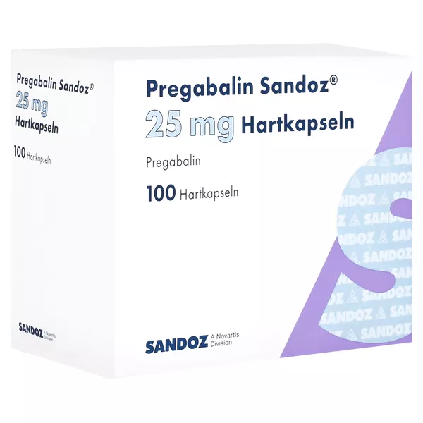 Pregabalin Sandoz 25 mg Hartkapseln 100 St
