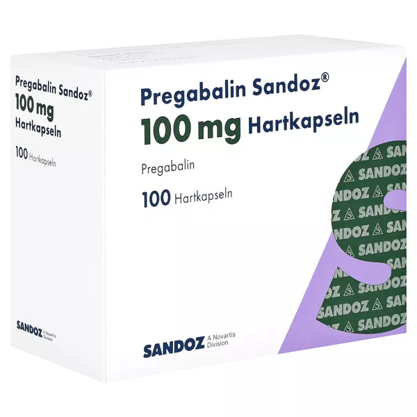 Pregabalin Sandoz 100 mg Hartkapseln 100 St
