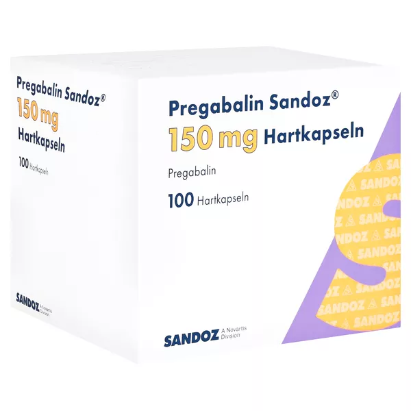 Pregabalin Sandoz 150 mg Hartkapseln 100 St