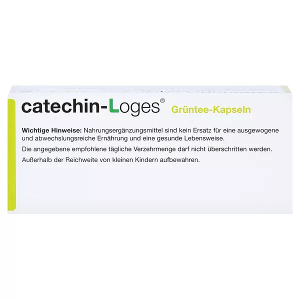 catechin-Loges Grüntee-Kapseln, 120 St.