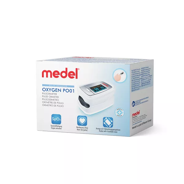 Medel Oxygen PO01 Pulsoximeter, 1 St.